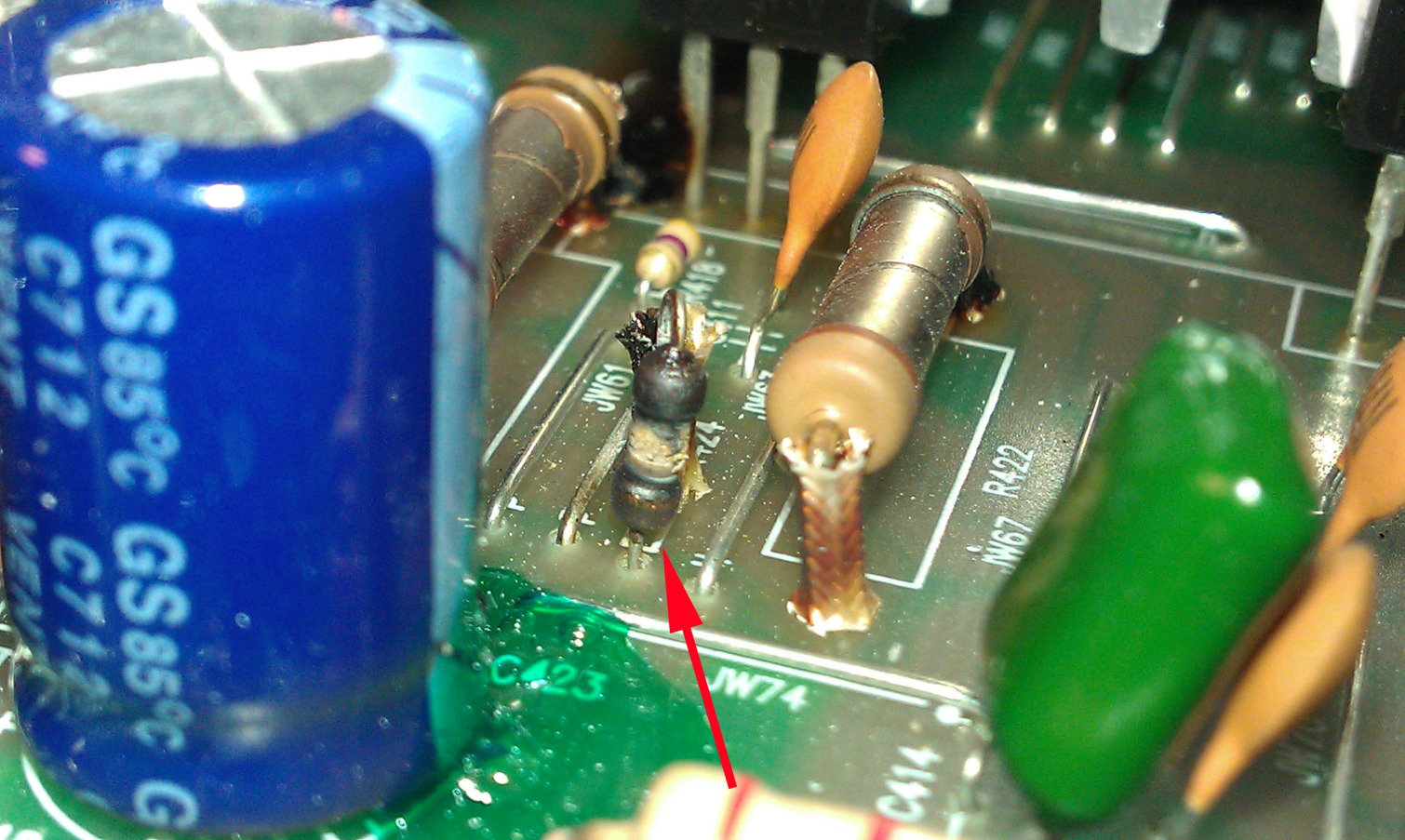 nutone ima3303 burnt resistor.jpg